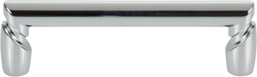 Top Knobs Florham Series 3-3/4"(95mm) CC Pull, Polished Chrome