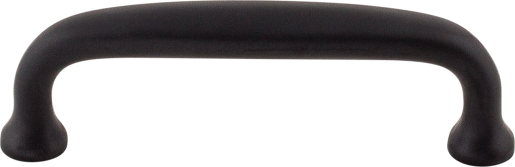 Top Knobs Charlotte Series 3"(76mm) CC Pull, Flat Black