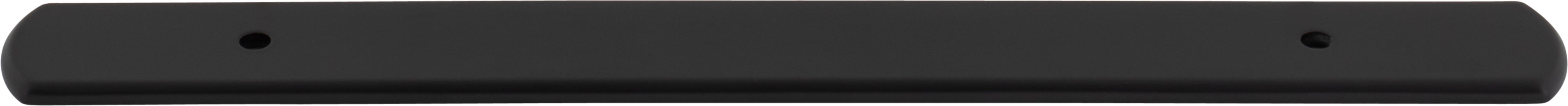 Top Knobs Wescott Series 6-5/16"(160mm) CC Backplate, Flat Black