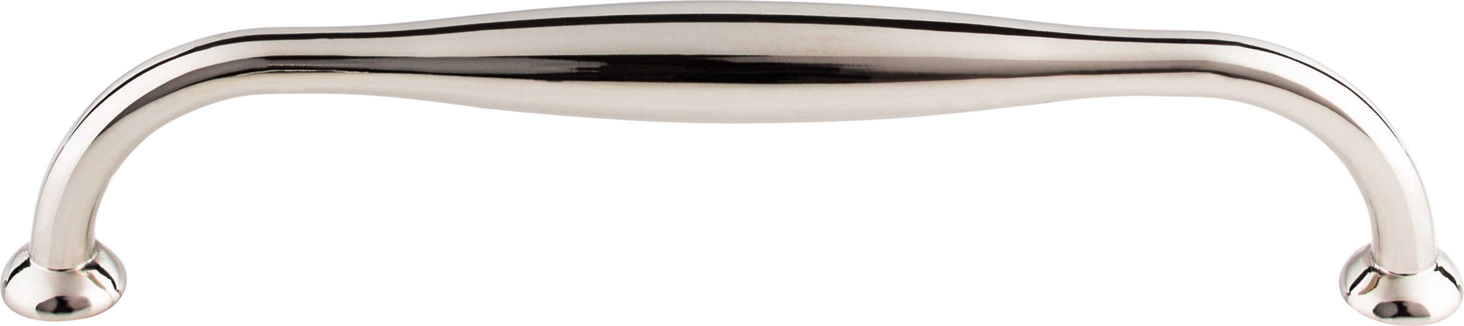 Top Knobs Shrewsbury Series 7-1/2"(191mm) CC D-Pull, Polished Nickel