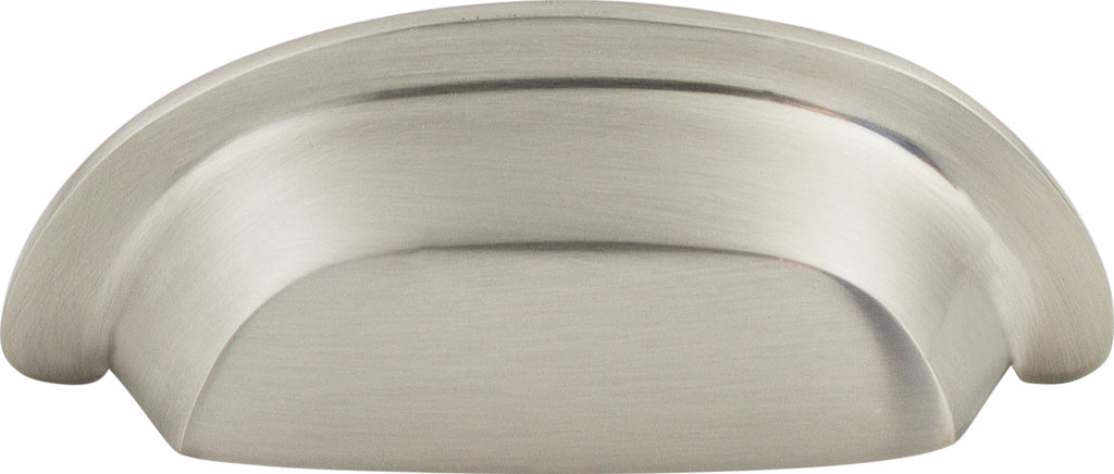 Top Knobs Aspen II Series 3"(76mm) CC Cup Pull, Brushed Satin Nickel
