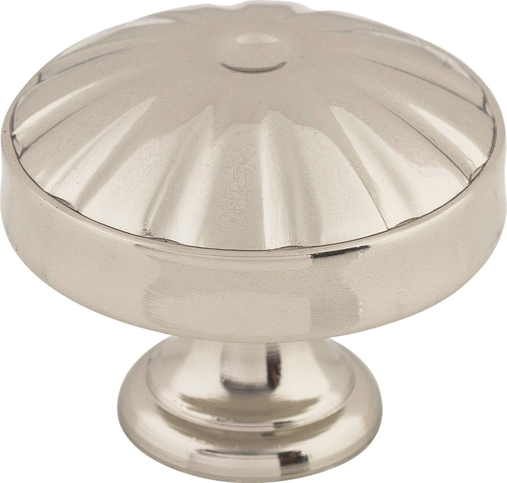 Top Knobs Hudson Series 1-1/4"L Knob, Polished Nickel