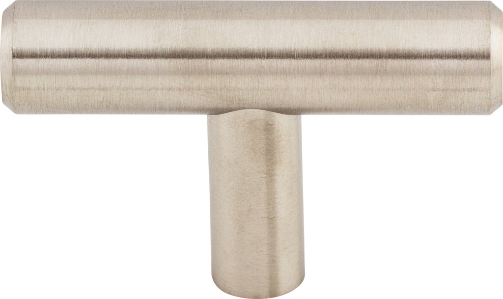 Top Knobs Solid Series 2"L T-Handle, Brushed Stainless Steel