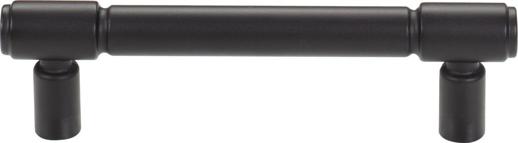 Top Knobs Clarence Series 3-3/4"(95mm) CC Pull, Flat Black 