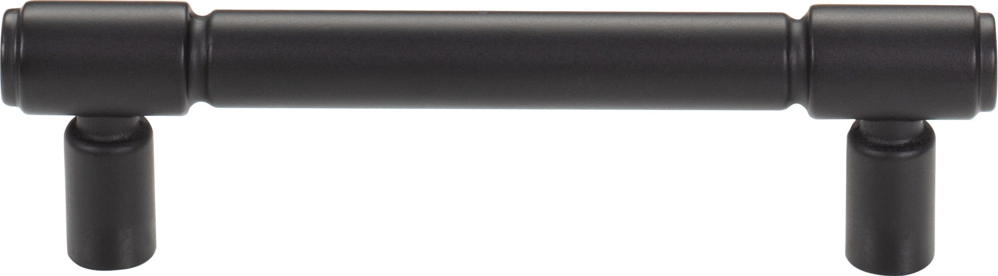 Top Knobs Clarence Series 3-3/4"(95mm) CC Pull, Flat Black 