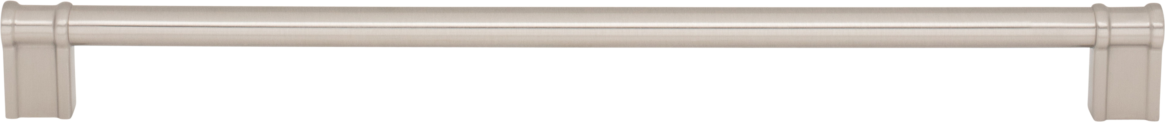 Top Knobs Newburn Series 12"(304mm) CC Pull, Brushed Satin Nickel