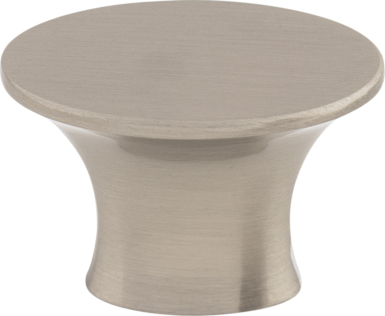 Top Knobs Edgewater Series 1-5/16"L Knob, Brushed Satin Nickel