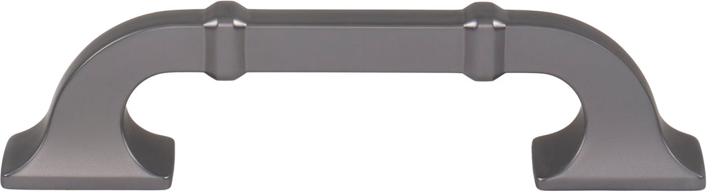 Top Knobs Califon Series 3-3/4"(95mm) CC Pull, Ash Gray