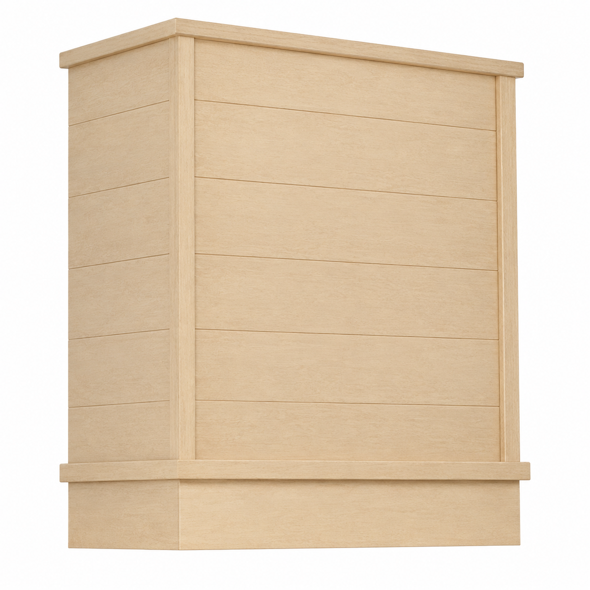 Omega National Modern Farmhouse Shiplap Straight Wall Hood