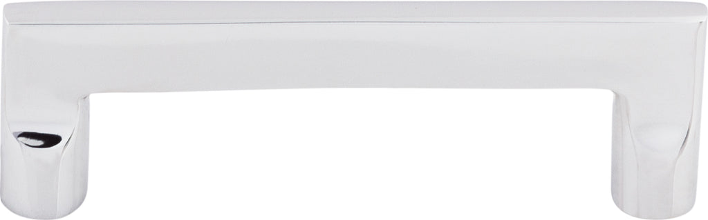 Top Knobs Aspen II Flat Series 4"(101mm) CC Pull, Polished Chrome