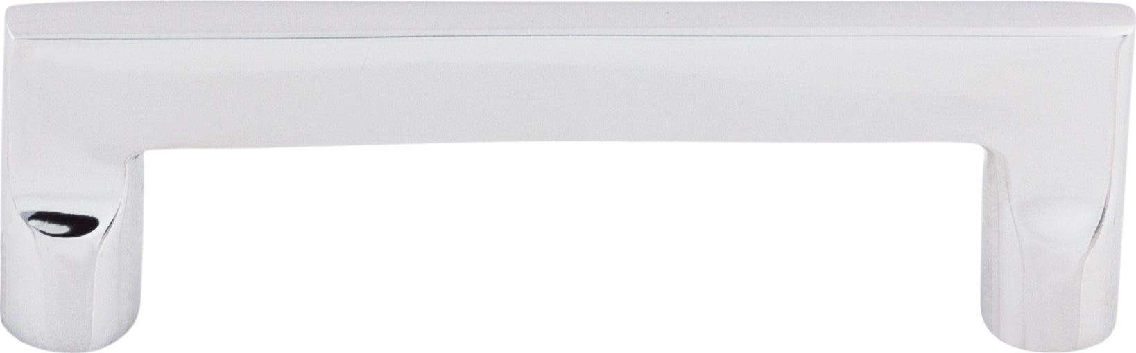 Top Knobs Aspen II Flat Series 4"(101mm) CC Pull, Polished Chrome