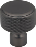 Top Knobs Garrison Series 1-1/8"L Knob, Ash Gray