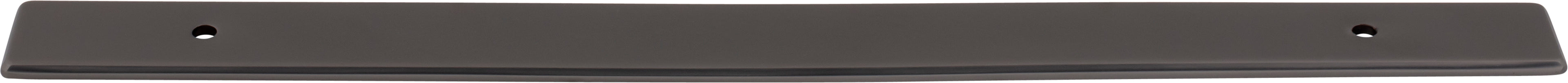 Top Knobs Radcliffe Series 8-13/16"(223mm) CC Backplate, Ash Gray