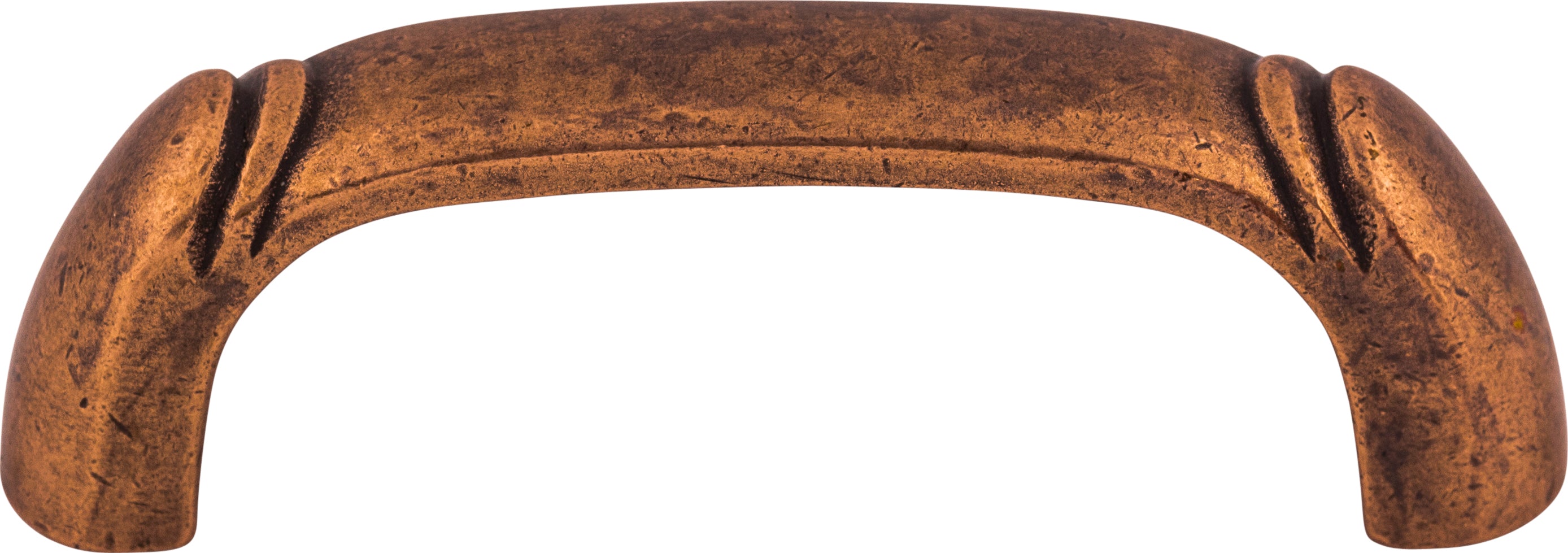 Top Knobs Dover Series 2-1/2"(64mm) CC D-Pull, Old English Copper