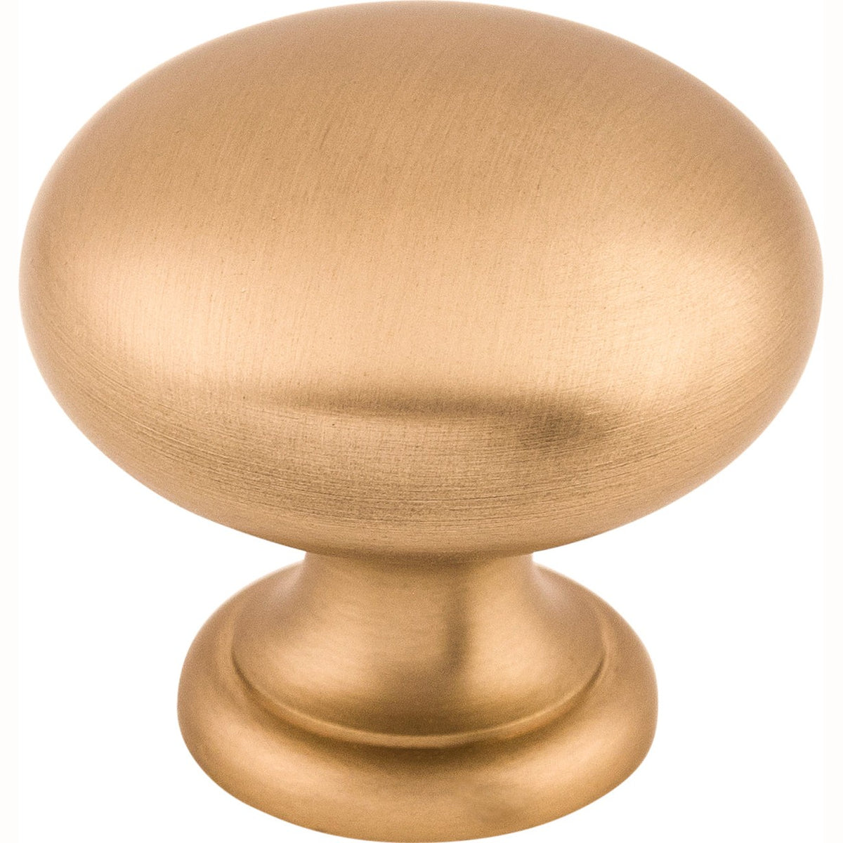 Top Knobs Mushroom Series 1-1/4"L Knob, Brushed Bronze