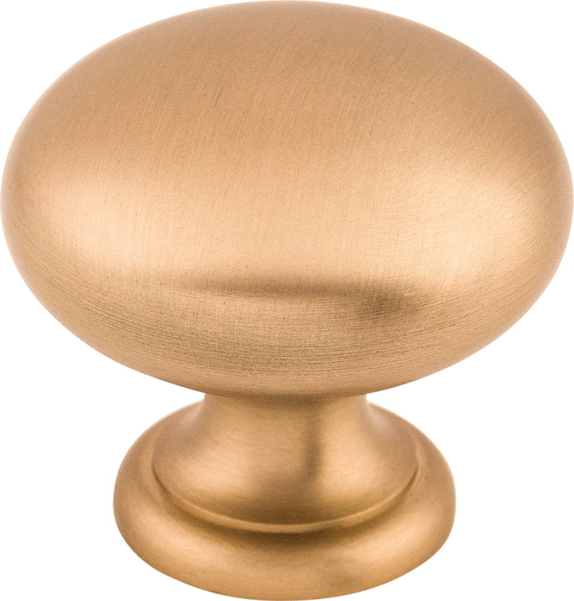 Top Knobs Mushroom Series 1-1/4"L Knob, Brushed Bronze