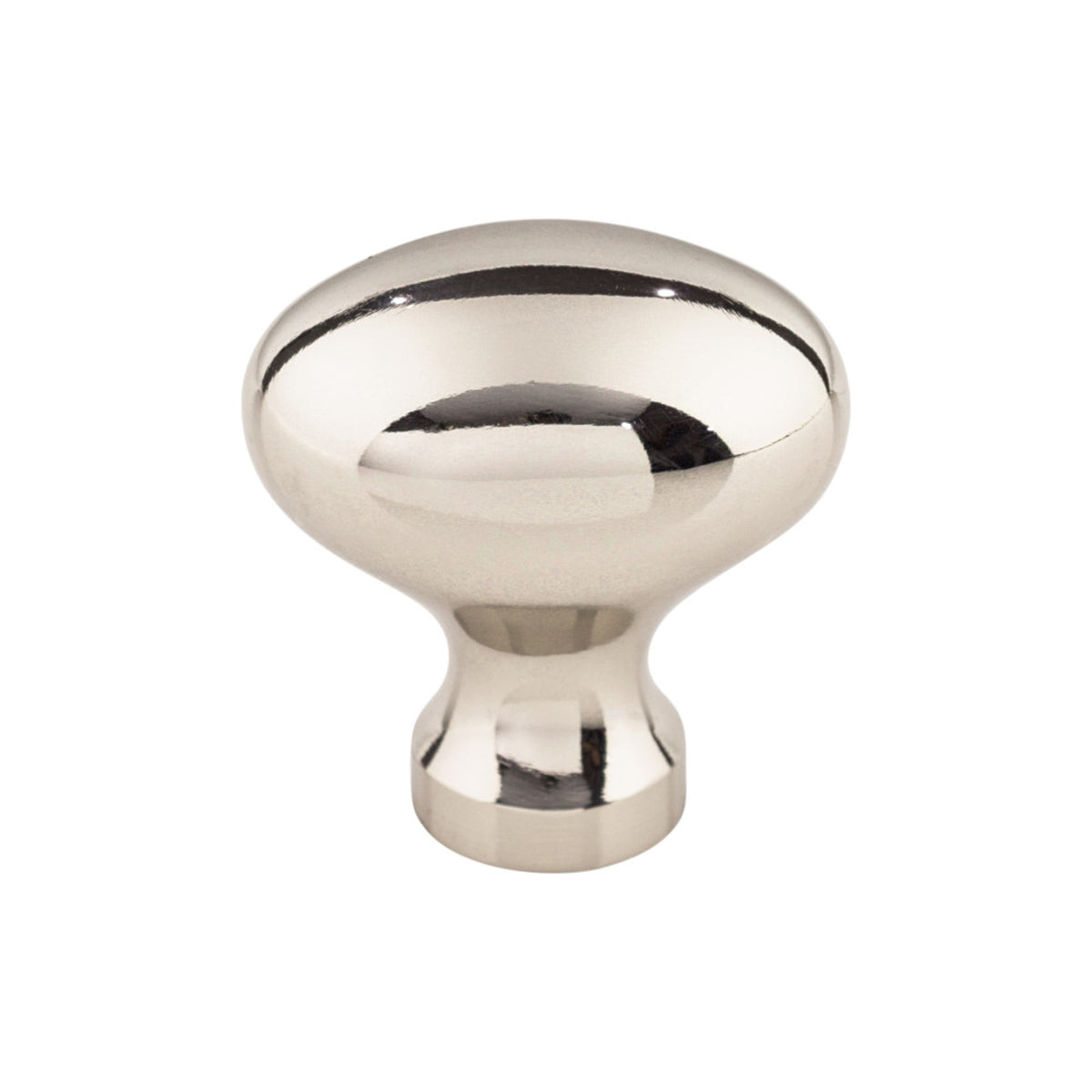 Egg 1 1/4" Length Oval Knob