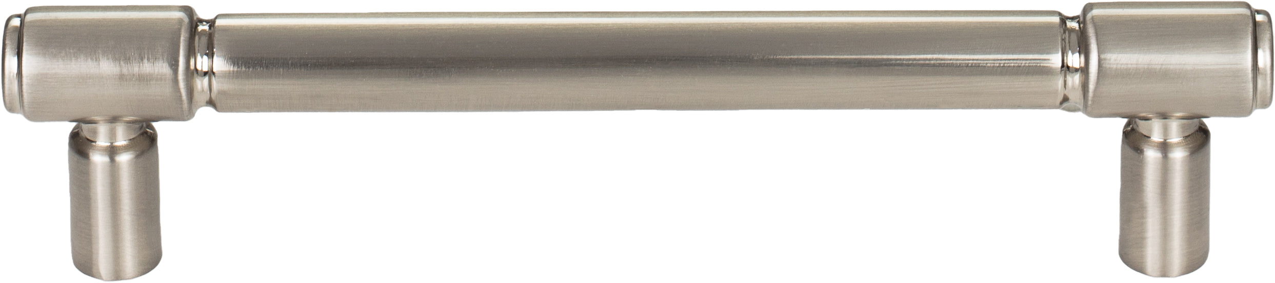 Top Knobs Clarence Series 5-1/16"(128mm) CC Pull, Brushed Satin Nickel