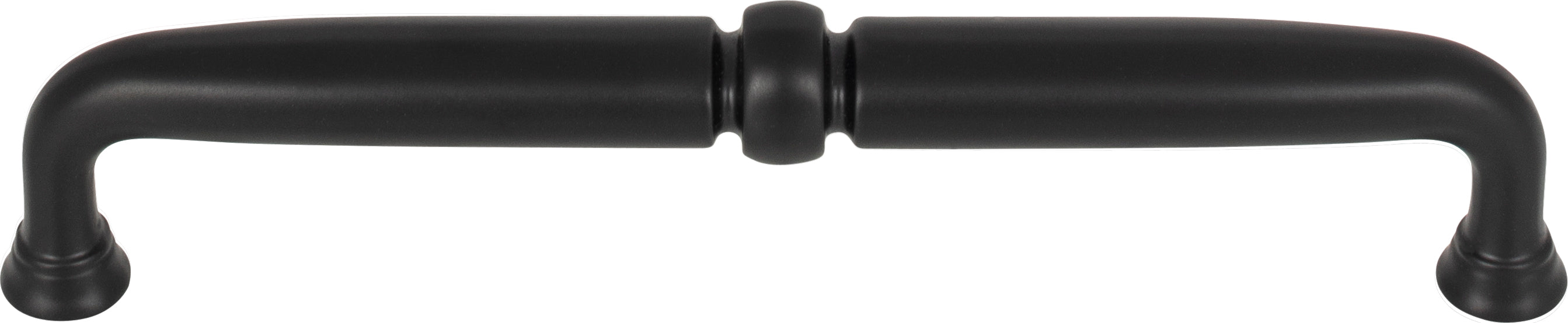 Top Knobs Henderson Series 6-5/16"(160mm) CC Pull, Flat Black