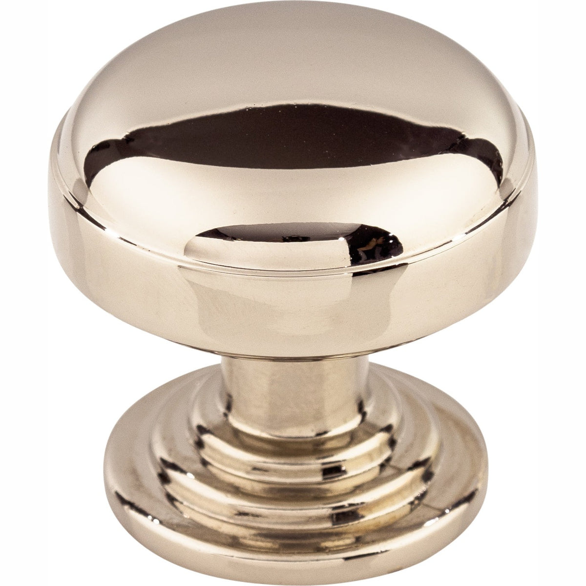 Top Knobs Ellis Series 1-1/4"L Knob, Polished Nickel