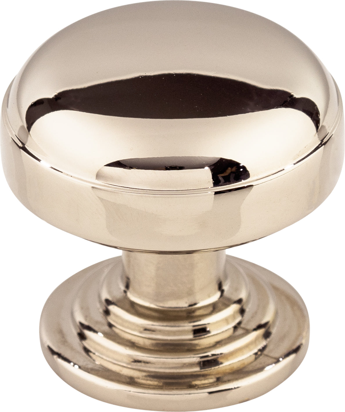 Top Knobs Ellis Series 1-1/4"L Knob, Polished Nickel