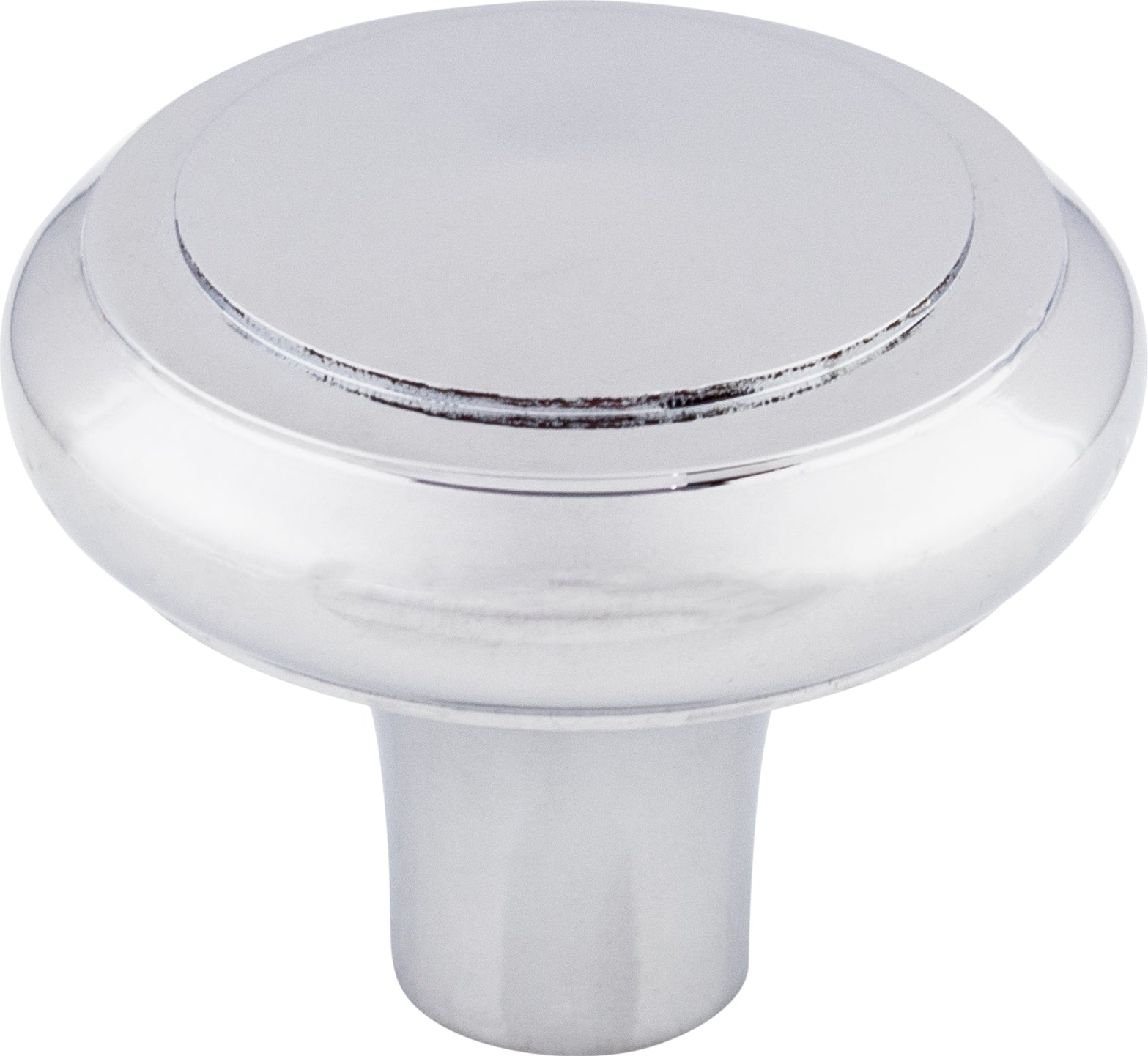 Top Knobs Aspen II Peak Series 1-5/8"L Knob, Polished Chrome