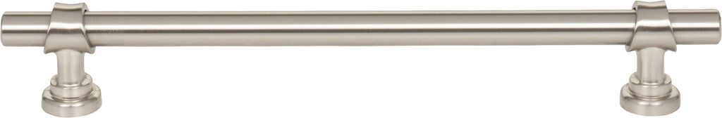 Top Knobs Bit Series 7-9/16"(192mm) CC Pull, Brushed Satin Nickel