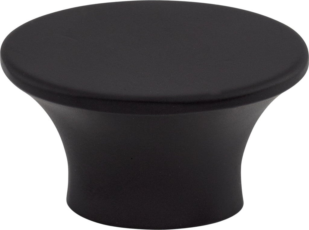 Top Knobs Edgewater Series 1-1/2"L Knob, Flat Black