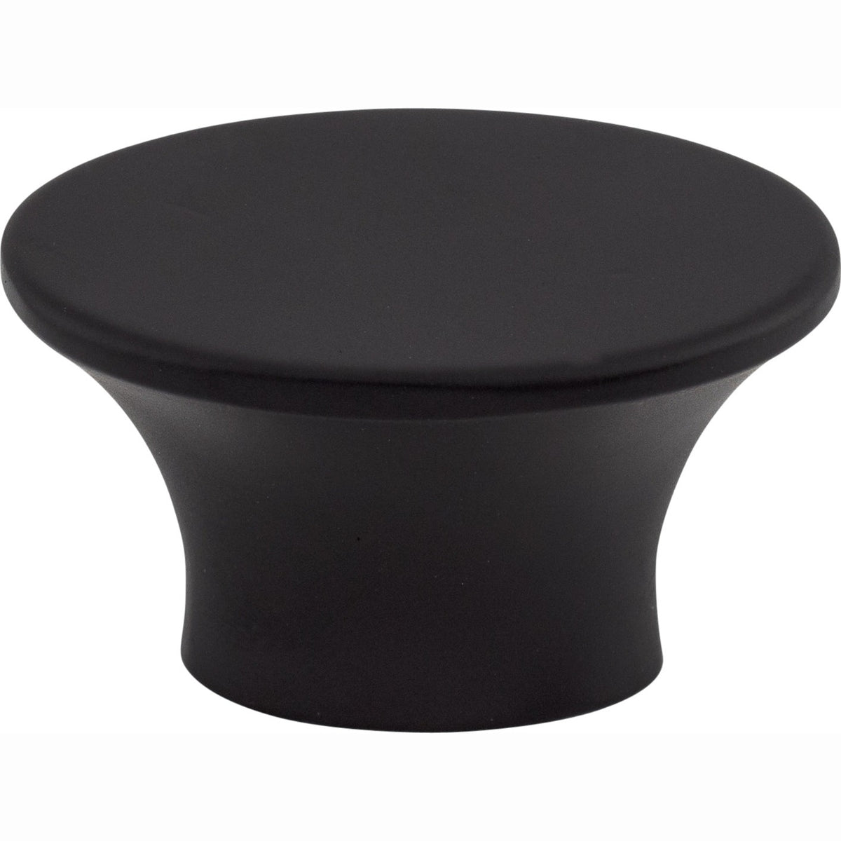Top Knobs Edgewater Series 1-1/2"L Knob, Flat Black