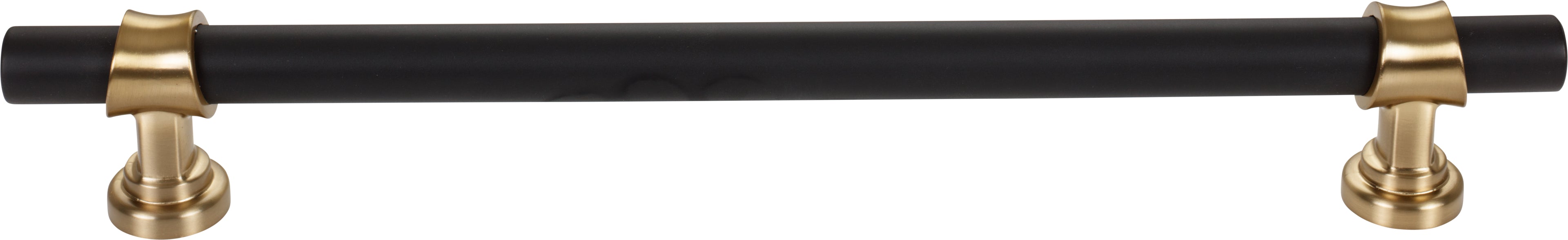Top Knobs Bit Series 18"(457mm) CC Appliance Pull, Flat Black and Honey Bronze 