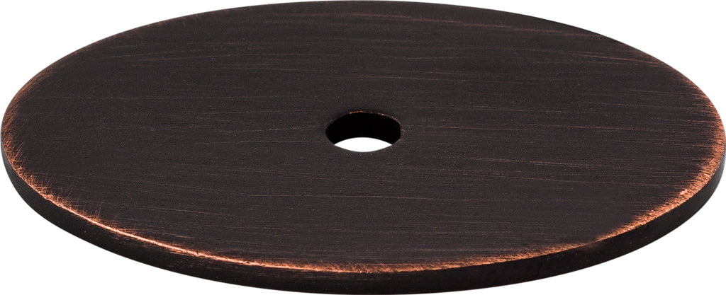 Top Knobs Oval Series 1-3/4"L Backplate, Tuscan Bronze