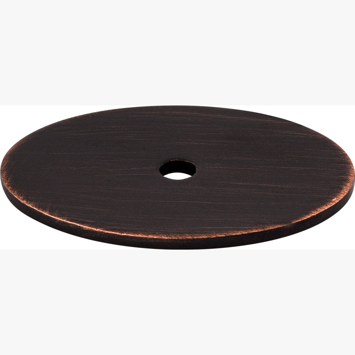 Top Knobs Oval Series 1-3/4"L Backplate, Tuscan Bronze