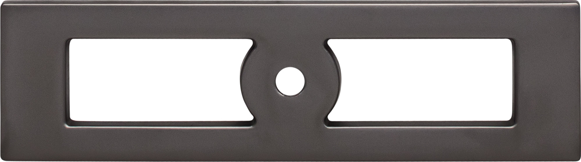 Top Knobs Hollin Series 4-9/32"L Knob, Ash Gray
