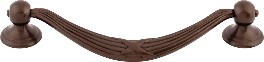 Top Knobs Ribbon & Reed Series 5-1/16"(128mm) CC Drop Pull, Oil Rubbed Bronze