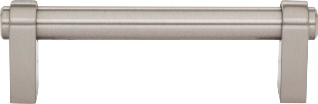 Top Knobs Lawrence Series 3-3/4"(95mm) CC Pull, Brushed Satin Nickel