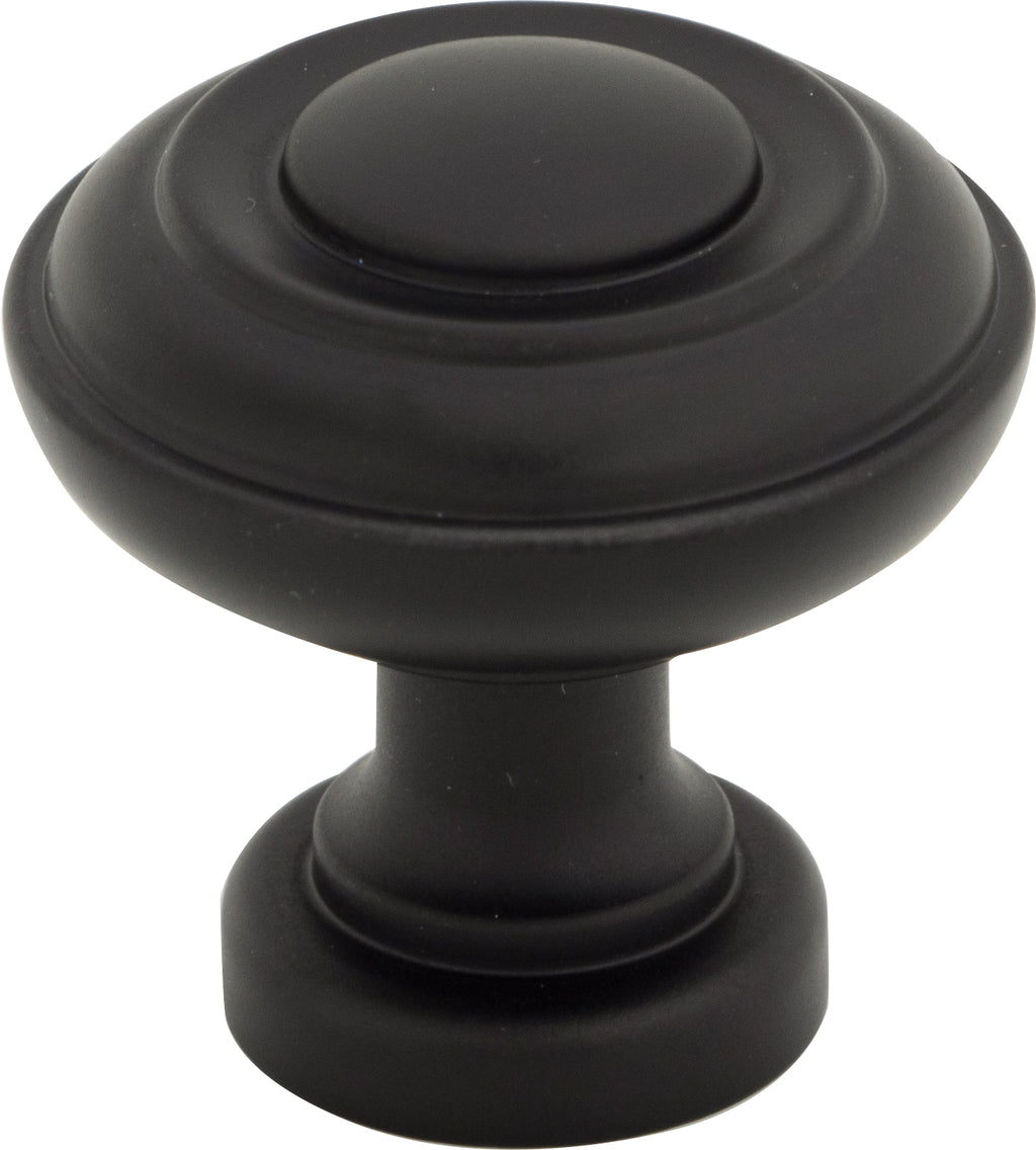 Top Knobs Ulster Series 1-1/4"L Knob, Flat Black
