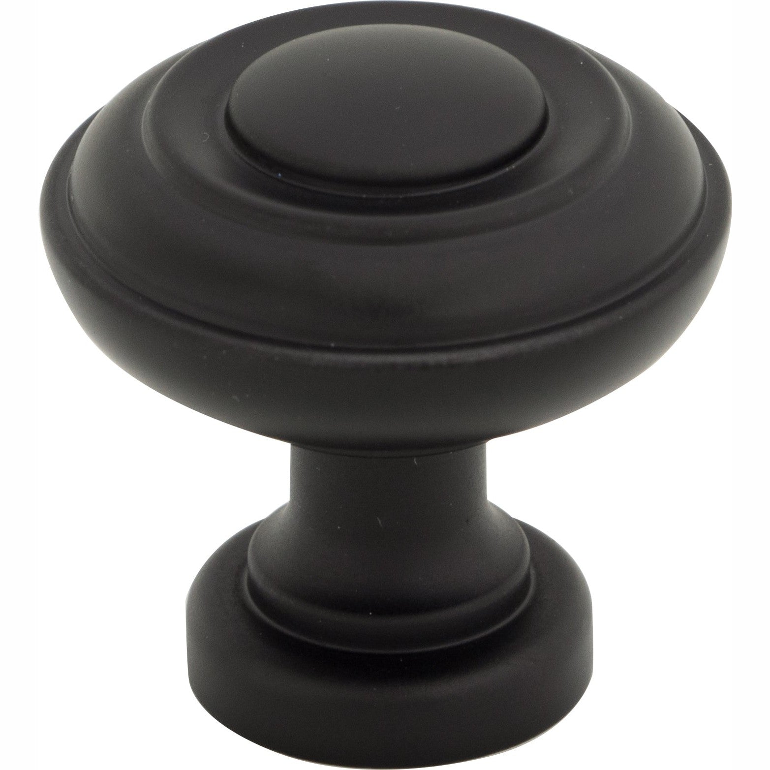 Top Knobs Ulster Series 1-1/4"L Knob, Flat Black