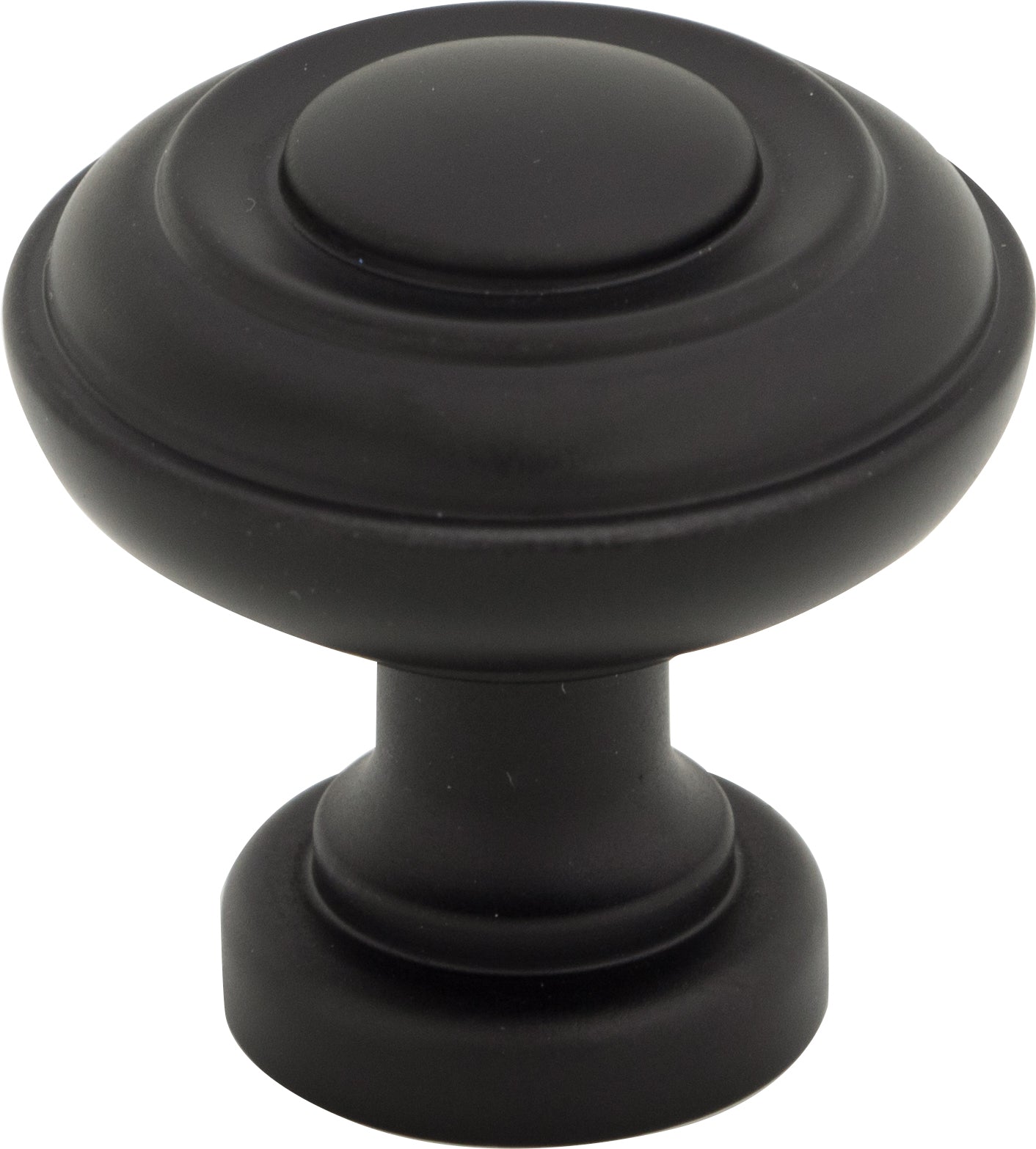 Top Knobs Ulster Series 1-1/4"L Knob, Flat Black