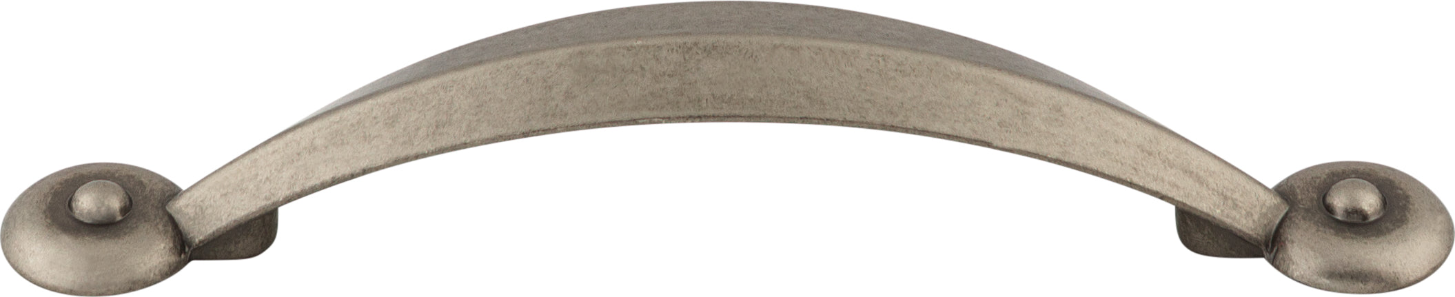 Top Knobs Angle Series 3-3/4"(95mm) CC Pull, Pewter Antique