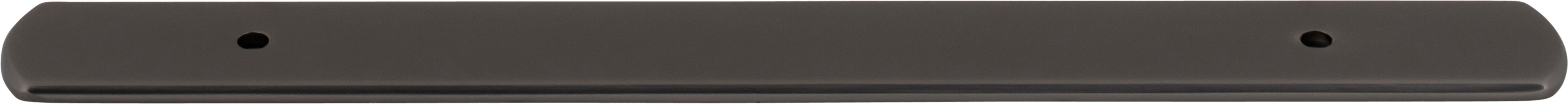 Top Knobs Wescott Series 6-5/16"(160mm) CC Backplate, Ash Gray