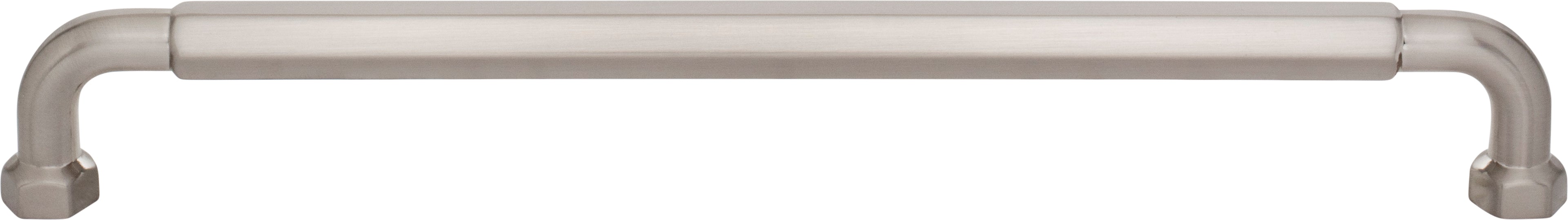 Top Knobs Dustin Series 8-13/16"(223mm) CC Pull, Brushed Satin Nickel