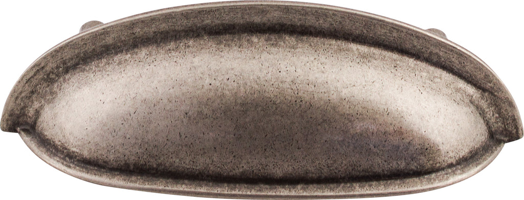 Top Knobs Somerset Series 3"(76mm) CC Cup Pull, Pewter Antique