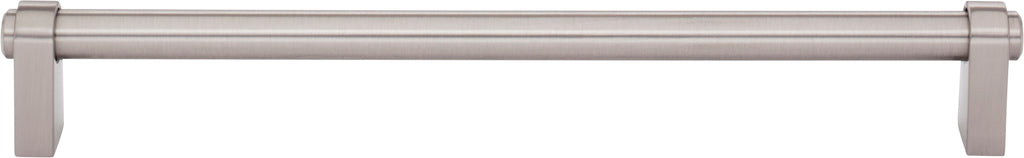 Top Knobs Lawrence Series 8-13/16"(223mm) CC Pull, Brushed Satin Nickel