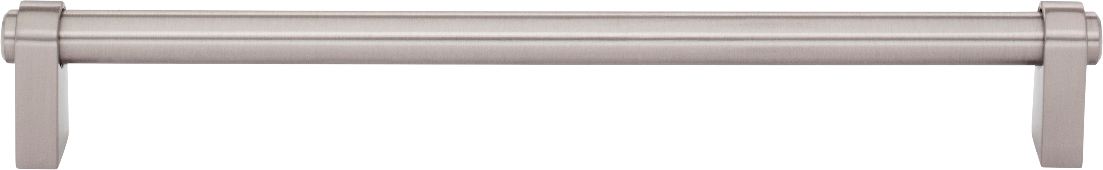 Top Knobs Lawrence Series 8-13/16"(223mm) CC Pull, Brushed Satin Nickel