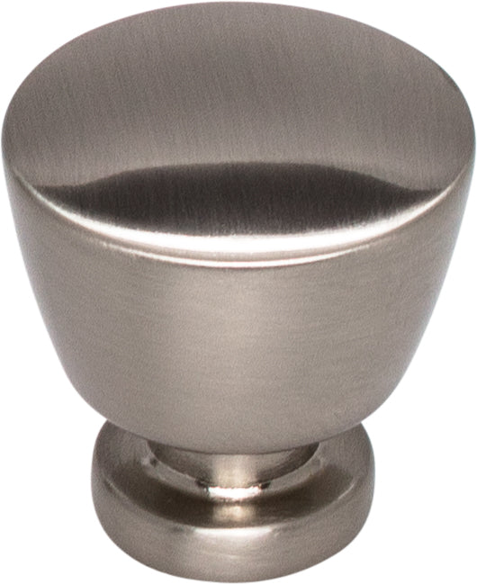 Top Knobs Allendale Series 1-1/4"L Knob, Brushed Satin Nickel