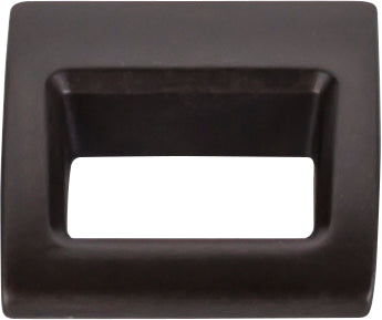Top Knobs Tango Series 1-1/8"L Finger Pull, Sable