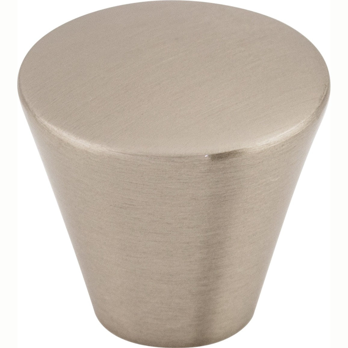Top Knobs Cone Series 1-1/16"L Knob, Brushed Satin Nickel