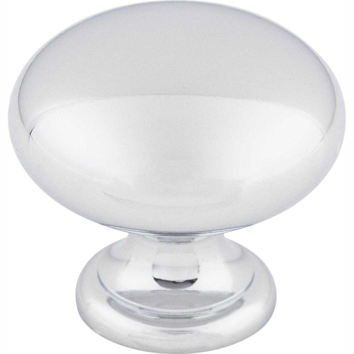 Top Knobs Mushroom Series 1-1/4"L Knob, Polished Chrome