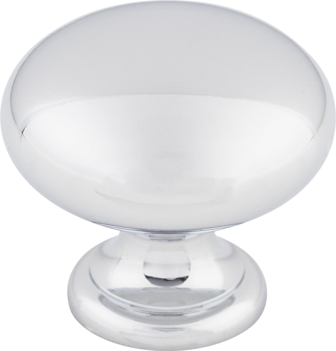 Top Knobs Mushroom Series 1-1/4"L Knob, Polished Chrome