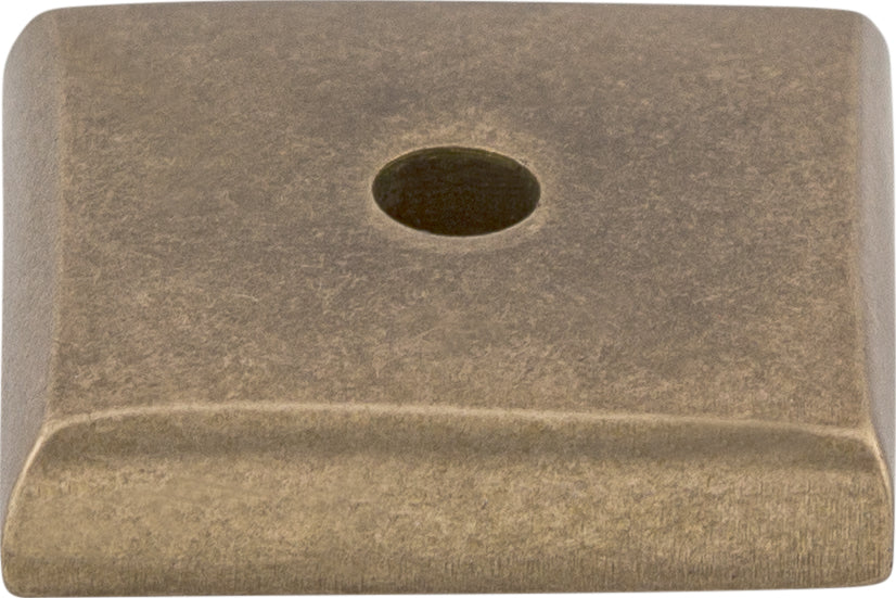Top Knobs Aspen Backplates Series 7/8"L Square, Light Bronze